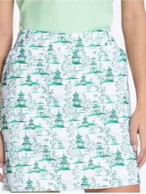 Sport Haley Medium Skirt Golf Under Shorts Liner Dauphine pockets Cadet Blue NWT